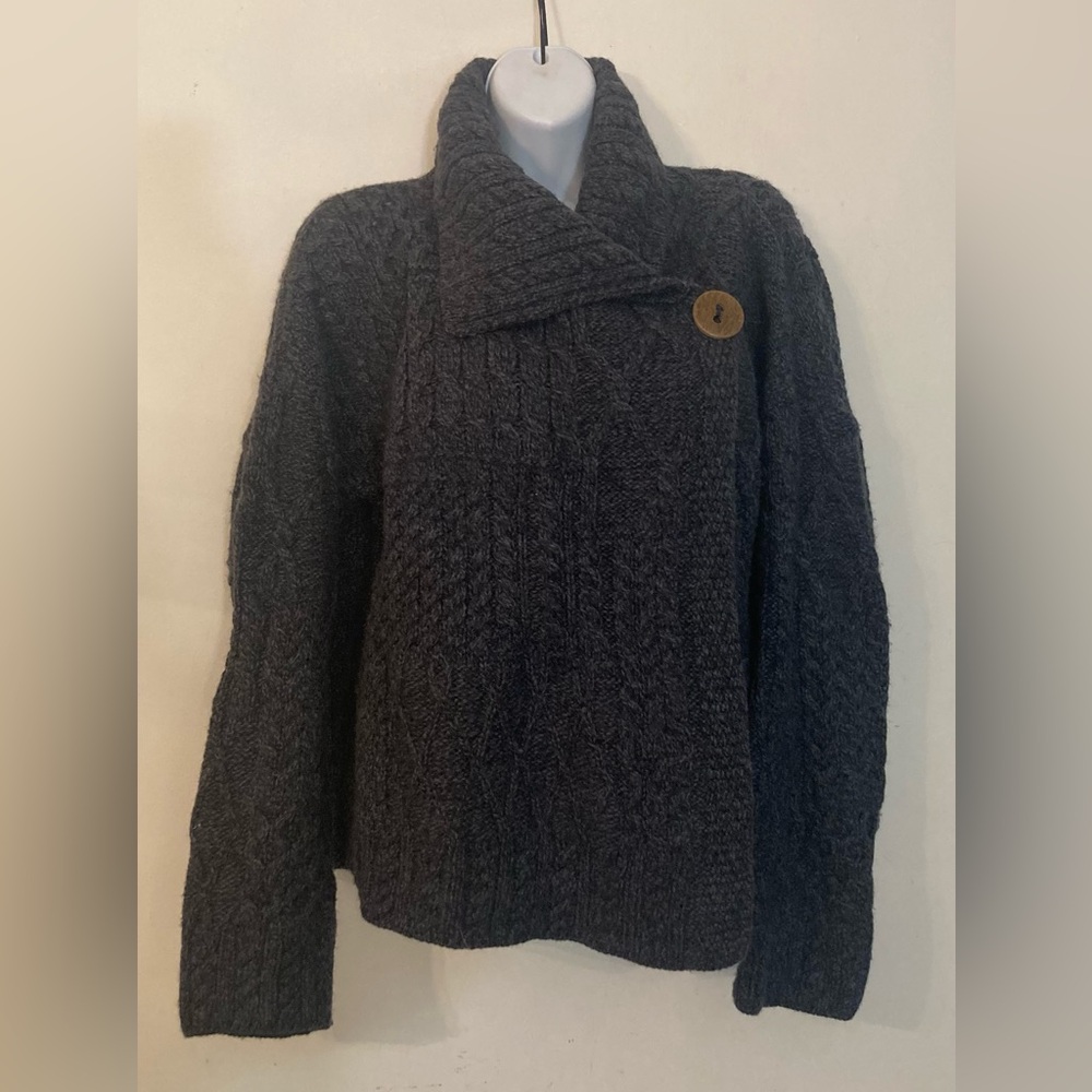 Carraigdonn 100 percent Merino wool sweater - Picture 2 of 6